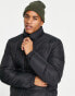 Фото #4 товара Brave Soul funnel neck puffer jacket in black