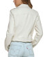 ფოტო #6 პროდუქტის Women's Faux-Leather Belted Hem Moto Jacket