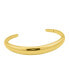 Gold Tarnish Resistant Gold Dome Cuff Bracelet