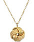 ფოტო #1 პროდუქტის Knot 18" Pendant Necklace in 14k Gold