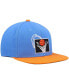 Фото #4 товара Men's Blue and Orange Cleveland Cavaliers Hardwood Classics Team Two-Tone 2.0 Snapback Hat