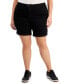 ფოტო #1 პროდუქტის Trendy Plus Size Denim Bermuda Shorts
