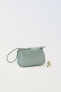 Patent-finish shoulder bag