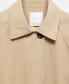 Фото #7 товара Women's Belted Cotton Trench Coat