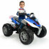 Electric Quad Injusa Rage Light Blue White 12 V