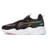 Фото #5 товара Puma RsX Wal Mas Camp Lace Up Mens Black Sneakers Casual Shoes 39094101