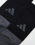 Фото #4 товара adidas Running 3 pack crew socks in black