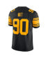 ფოტო #5 პროდუქტის Men's T.J. Watt Pittsburgh Steelers Vapor F.U.S.E. Limited Alternate 2 Jersey