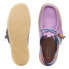 Фото #13 товара Clarks Wallabee Cup 26165819 Womens Purple Oxfords & Lace Ups Casual Shoes