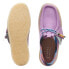 Clarks Wallabee Cup 26165819 Womens Purple Oxfords & Lace Ups Casual Shoes