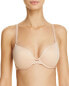 Фото #1 товара Chantelle 269714 Women Nude Modern Invisible Plunge T-Shirt Bra Size 32E