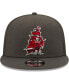 Фото #3 товара Men's Pewter Tampa Bay Buccaneers Classic Trucker 9FIFTY Snapback Hat