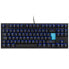 Фото #2 товара Ducky One 2 TKL Backlit PBT Gaming Tastatur, MX-Blue, blaue LED - schwarz