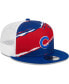 ფოტო #2 პროდუქტის Men's Royal Chicago Cubs Tear Trucker 9FIFTY Snapback Hat