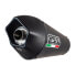GPR EXHAUST SYSTEMS GP Evo4 Black Titanium CF Moto 400 NK 21-22 Ref:CF.6CAT.GPAN.BLT Homologated Titanium Cone Muffler
