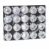 Christmas Baubles Silver Plastic 6 x 6 x 6 cm (20 Units)