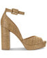 Фото #2 товара Women's Reemaa Peep Toe Block Heel Platform Sandals, Created for Macy's