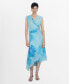 ფოტო #1 პროდუქტის Women's Print Wrap Dress