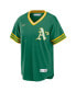 Фото #3 товара Men's Kelly Green Oakland Athletics Road Cooperstown Collection Team Jersey
