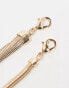 Фото #2 товара ASOS DESIGN 3 pack snake chain bracelet in gold