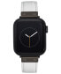 Фото #1 товара Ремешок для часов женский Anne Klein белый, подходит для Apple Watch 42/44/45/Ultra/Ultra 2