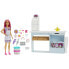 Фото #2 товара Игровой набор Mattel Barbie Bakery Пекарня с куклой и аксессуарами,HGB73