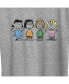 ფოტო #3 პროდუქტის Trendy Plus Size Peanuts Graphic T-shirt