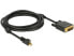 Delock 83727 - 3 m - Mini DisplayPort - DVI-D - Male - Male - Gold