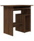 Фото #1 товара Стол деревянный vidaXL Brown Oak 31.5"x17.7"x29.1"