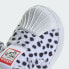婴童 adidas Originals 舒适百搭 防滑减震 低帮 学步鞋 黑白色