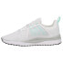 Фото #6 товара Puma Pacer Netcage Lace Up Womens White Sneakers Casual Shoes 368892-06