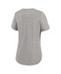 ფოტო #3 პროდუქტის Women's Heather Gray Texas Longhorns Blitz T-Shirt