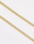 ASOS DESIGN waterproof stainless steel sunglasses chain in gold tone