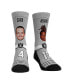ფოტო #1 პროდუქტის Men's and Women's Socks Derek Carr & Davante Adams Las Vegas Raiders Player Teammates Crew Socks