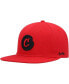 ფოტო #1 პროდუქტის Men's Red C-Bite Snapback Hat
