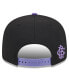 Men's Black/Purple Chicago Cubs Grape Big League Chew Flavor Pack 9FIFTY Snapback Hat