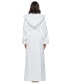 ფოტო #3 პროდუქტის Women's Ankle Length Hooded, Low Twist, Soft Turkish Cotton Bathrobe