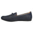 LifeStride Drew Navy Loafers Womens Blue Flats Casual H6622S1401