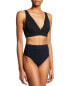 Фото #1 товара SHAN 278187 Classique Solid Bikini Top Black size 14