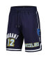 Men's Ja Morant Navy Memphis Grizzlies Player Name and Number Shorts