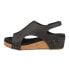 Corkys Volta Ii Studded Wedge Womens Black Casual Sandals 41-0334-BKME