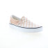 Фото #3 товара Vans Classic Slip-On VN0A38F7QCO Mens Beige Canvas Lifestyle Sneakers Shoes