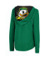 Women's Green Oregon Ducks Catalina Hoodie Long Sleeve T-Shirt