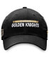 ფოტო #3 პროდუქტის Men's Black Vegas Golden Knights Authentic Pro Rink Adjustable Hat