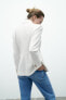 Фото #20 товара Двубортный пиджак приталенного кроя ZARA