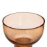 Vase Brown Crystal 15 x 15 x 15 cm
