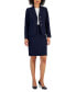 Фото #1 товара Костюм классический Le Suit для женщин Notch-Collar Three-Button Suit