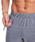 ფოტო #4 პროდუქტის Men's Tri-Blend French Terry Jogger Pants