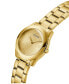 ფოტო #4 პროდუქტის Women's Analog Gold-Tone Stainless Steel Watch 40mm