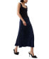 ფოტო #3 პროდუქტის Women's Ennis Satin Midi Skirt